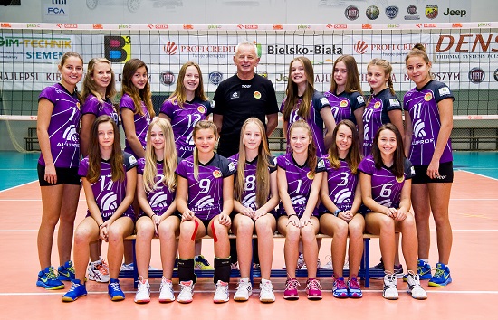 Podium młodziczek BKS Stal